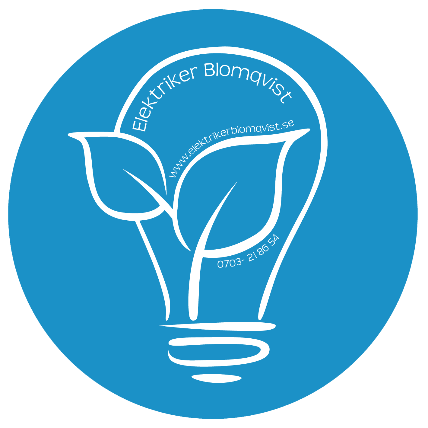 Elektriker Blomqvist-logotyp